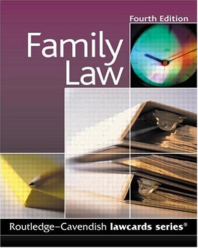 Cavendish: Family Lawcards,Used