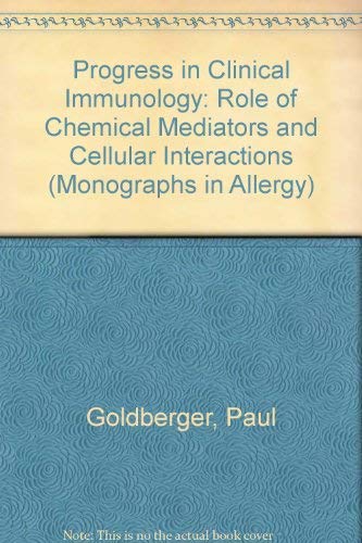 Progress in Clinical Immunology (Monographs in Allergy),Used