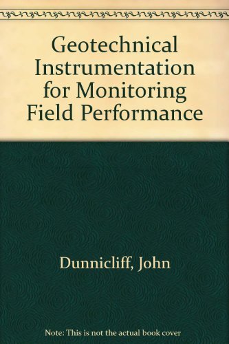 Geotechnical Instrumentation For Monitoring Field Performance