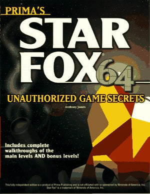Star Fox 64: Unauthorized Game Secrets (Secrets of the Games Series),Used