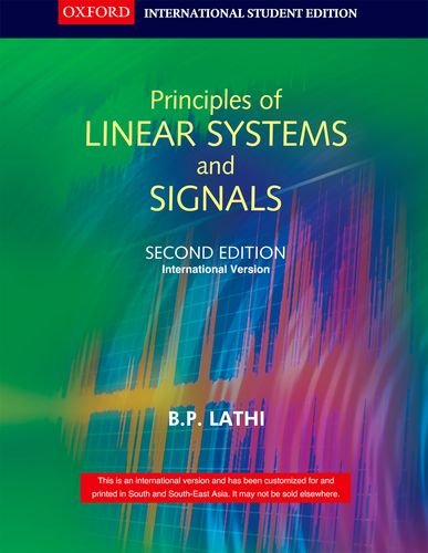 Principles Of Linear Systems And Signals,New