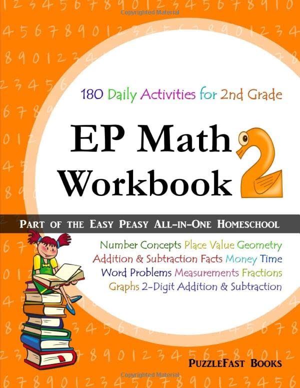 EP Math 2 Workbook: Part of the Easy Peasy AllinOne Homeschool,Used