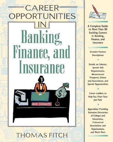 Career Opportunities in Banking, Finance, and Insurance (Career Opportunities),Used