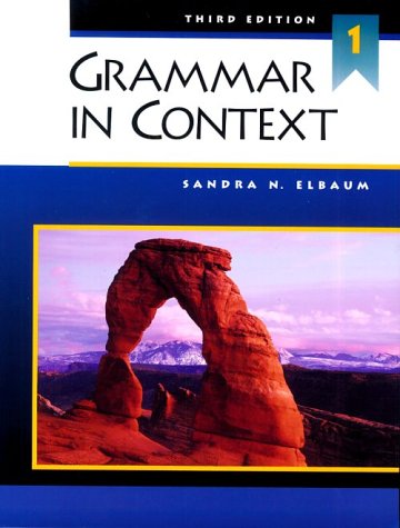 Grammar in Context 1, Third Edition (Student Book),New