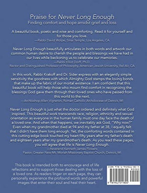 Never Long Enough, Premium Hardcover Edition: Finding comfort and hope amidst grief and loss,Used