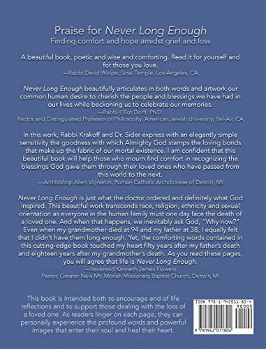 Never Long Enough, Premium Hardcover Edition: Finding comfort and hope amidst grief and loss,Used