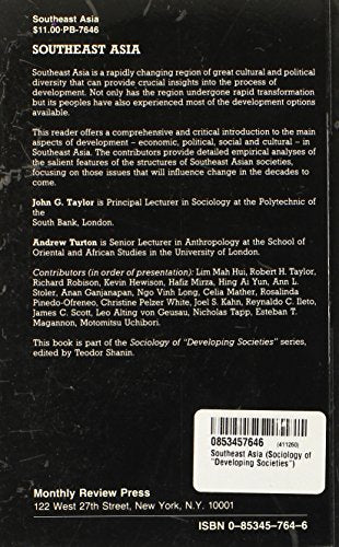 Southeast Asia (Sociology of 