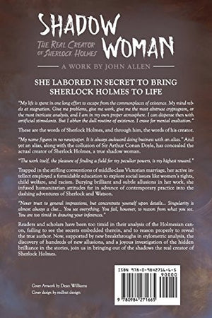 Shadow Woman: The Real Creator of Sherlock Holmes,Used