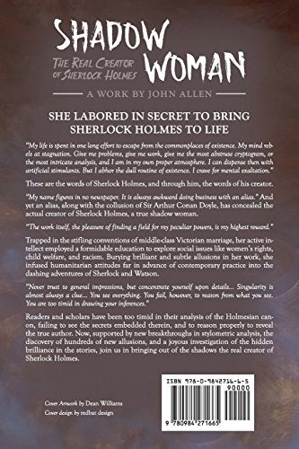 Shadow Woman: The Real Creator of Sherlock Holmes,Used