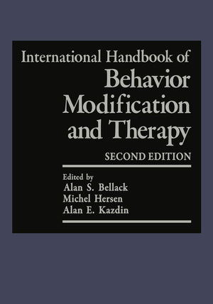 International Handbook of Behavior Modification and Therapy: Second Edition,Used