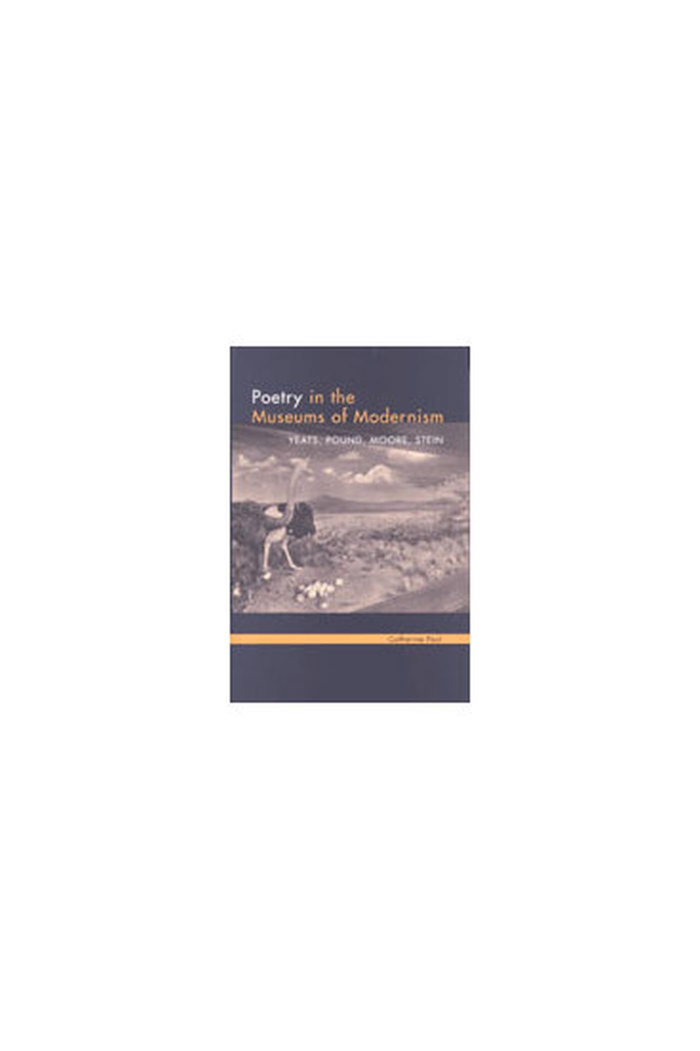 Poetry in the Museums of Modernism: Yeats, Pound, Moore, Stein,Used
