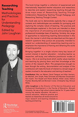 Researching Teaching: Methodologies And Practices For Understanding Pedagogy,Used