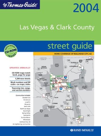Thomas Guide 2004 Las Vegas & Clark County: Street Guide and Directory (Las Vegas and Clark County Street Guide and Directory),Used