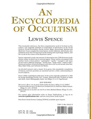 An Encyclopaedia of Occultism (Dover Occult),Used