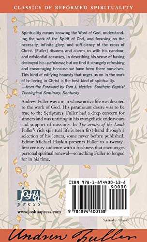 The armies of the Lamb: The spirituality of Andrew Fuller (Classics of Reformed Spirituality),Used