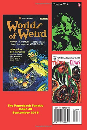 The Paperback Fanatic 40: The fanzine for collectors of vintage paperbacks,Used