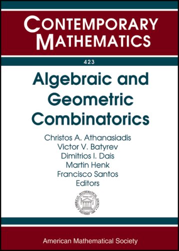 Algebraic And Geometric Combinatorics (Contemporary Mathematics, 423),Used