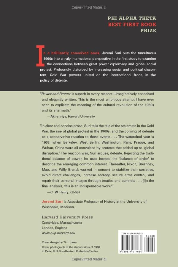 Power And Protest: Global Revolution And The Rise Of Detente-new