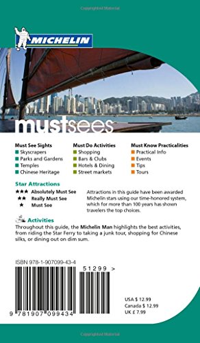 Michelin Must Sees Hong Kong (Must See Guides/Michelin),Used