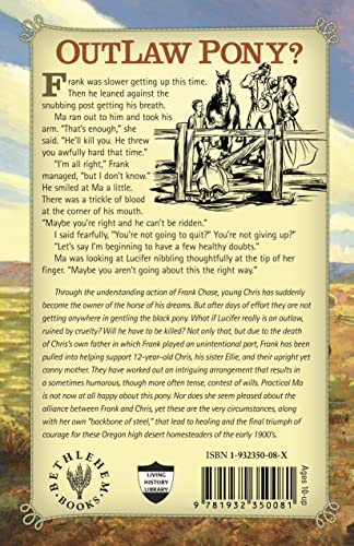 Year Of The Black Pony (Living History Library)-new