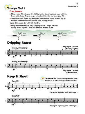 Premier Piano Course Technique, Bk 1B (Premier Piano Course, Bk 1B),Used