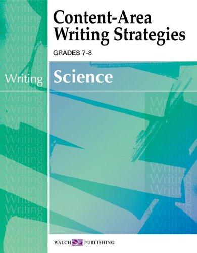 ContentArea Writing Strategies: Science,Used