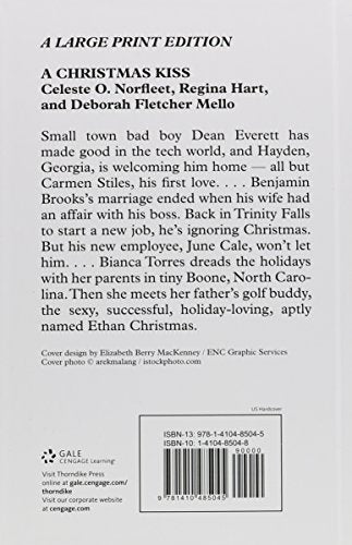 A Christmas Kiss (Thorndike Press Large Print AfricanAmerican),Used