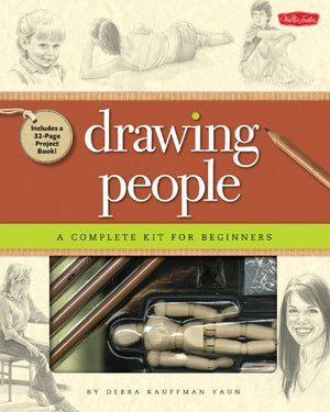 Drawing People Kit: A Complete Drawing Kit for Beginners (Walter Foster Drawing Kits),Used
