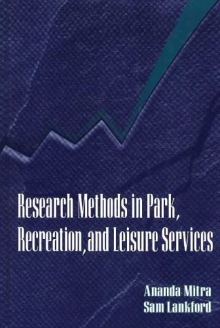 Research Methods in Park, Recreation, and Leisure Services,Used