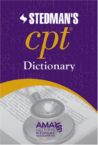 Stedman's CPT Dictionary,Used