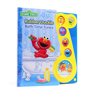 Sesame Street  Rubber Duckie Bath Time Tunes Sound Book  PI Kids (PlayASong),New