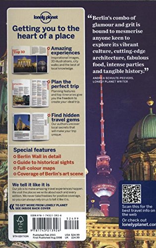 Berlin 9 (ingls) (Lonely Planet Travel Guide),Used