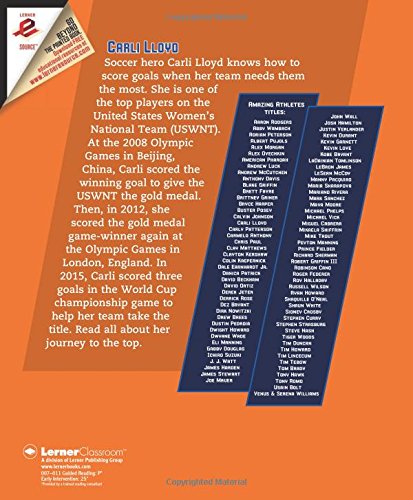 Carli Lloyd (Amazing Athletes),Used