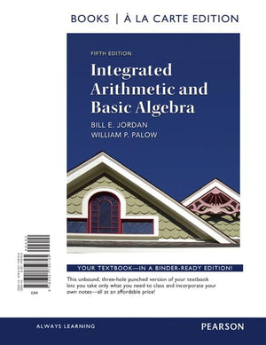 Integrated Arithmetic and Basic Algebra,Used