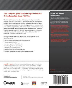 Comptia It Fundamentals Study Guide,Used