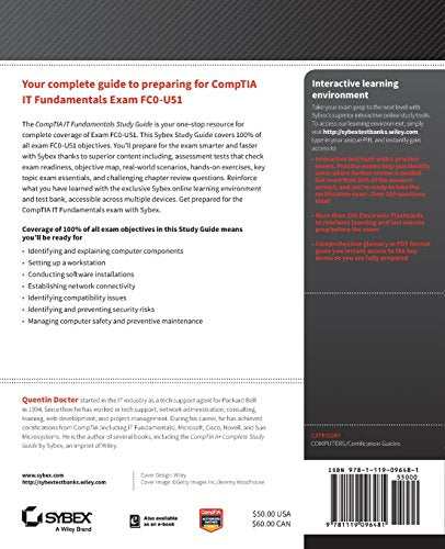 Comptia It Fundamentals Study Guide,Used