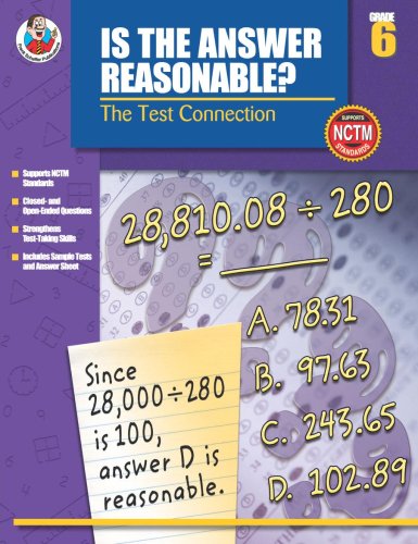 Is the Answer Reasonable?, Grade 6,Used