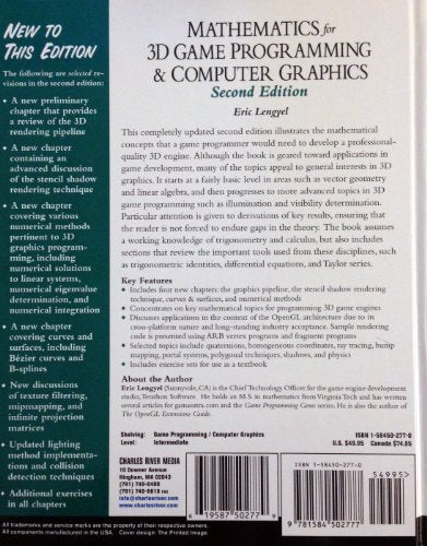 Mathematics For 3D Game Programming And Computer Graphics, Second Edition