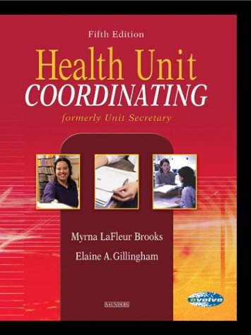 Health Unit Coordinating,New