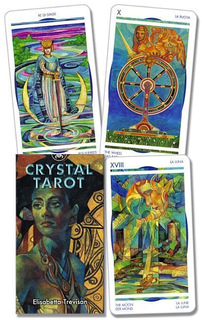 Crystal Tarot (Tarot Card Deck),Used