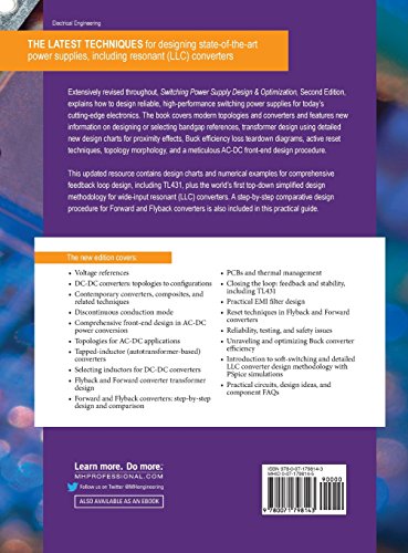 Switching Power Supply Design and Optimization, Second Edition,Used