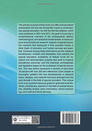 Research in Special Education: Designs, Methods, and Applications,Used