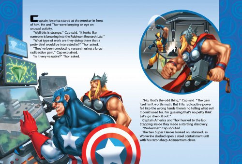 Marvel Heroes Built for Battle: Storybook With 3d Models (Pressout Play),Used