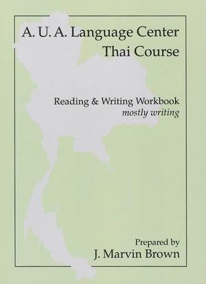 Thai Writing (Workbook) (Workbook Mostly Writing),New