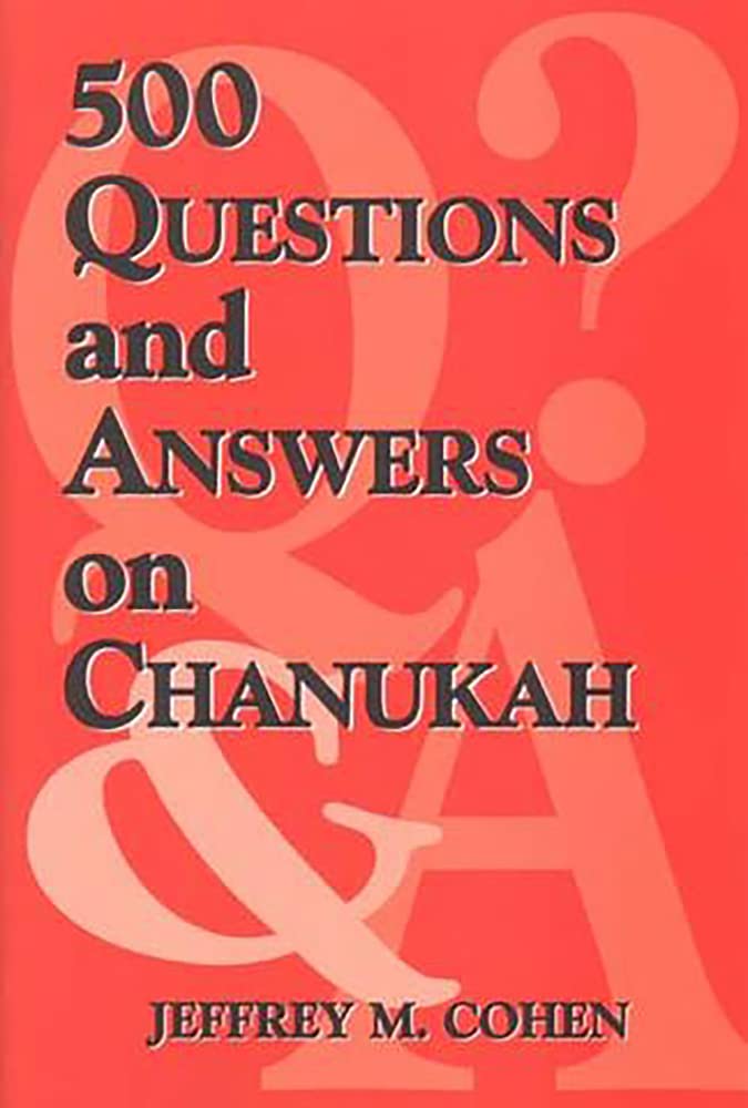 500 Questions and Answers on Chanukah,Used