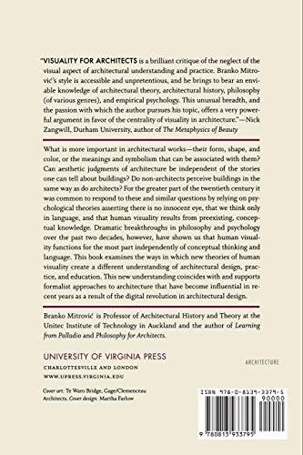 Visuality for Architects: Architectural Creativity and Modern Theories of Perception and Imagination,Used