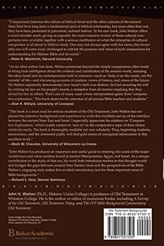 Ancient Near Eastern Thought and the Old Testament,Used