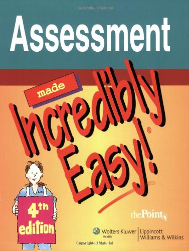 Assessment Made Incredibly Easy! (Incredibly Easy! Series),Used