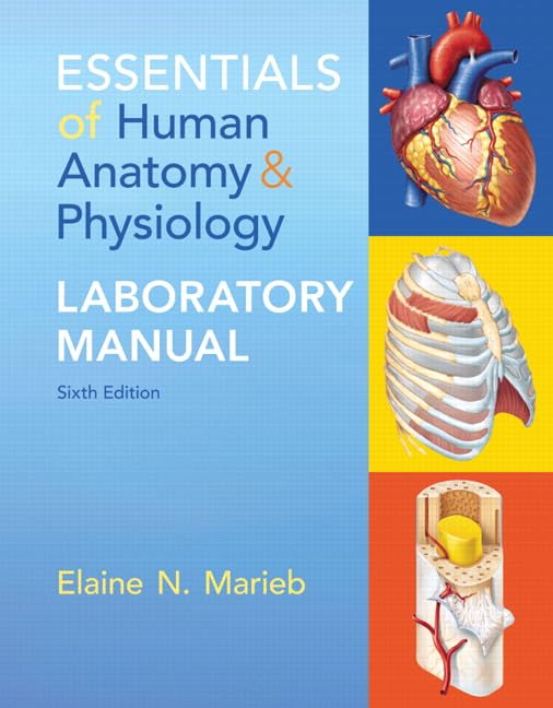Essentials of Human Anatomy & Physiology Laboratory Manual,Used