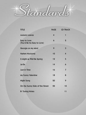 Standards  Alto Sax: Big Band PlayAlong Volume 7 (Hal Leonard Big Band PlayAlong),Used